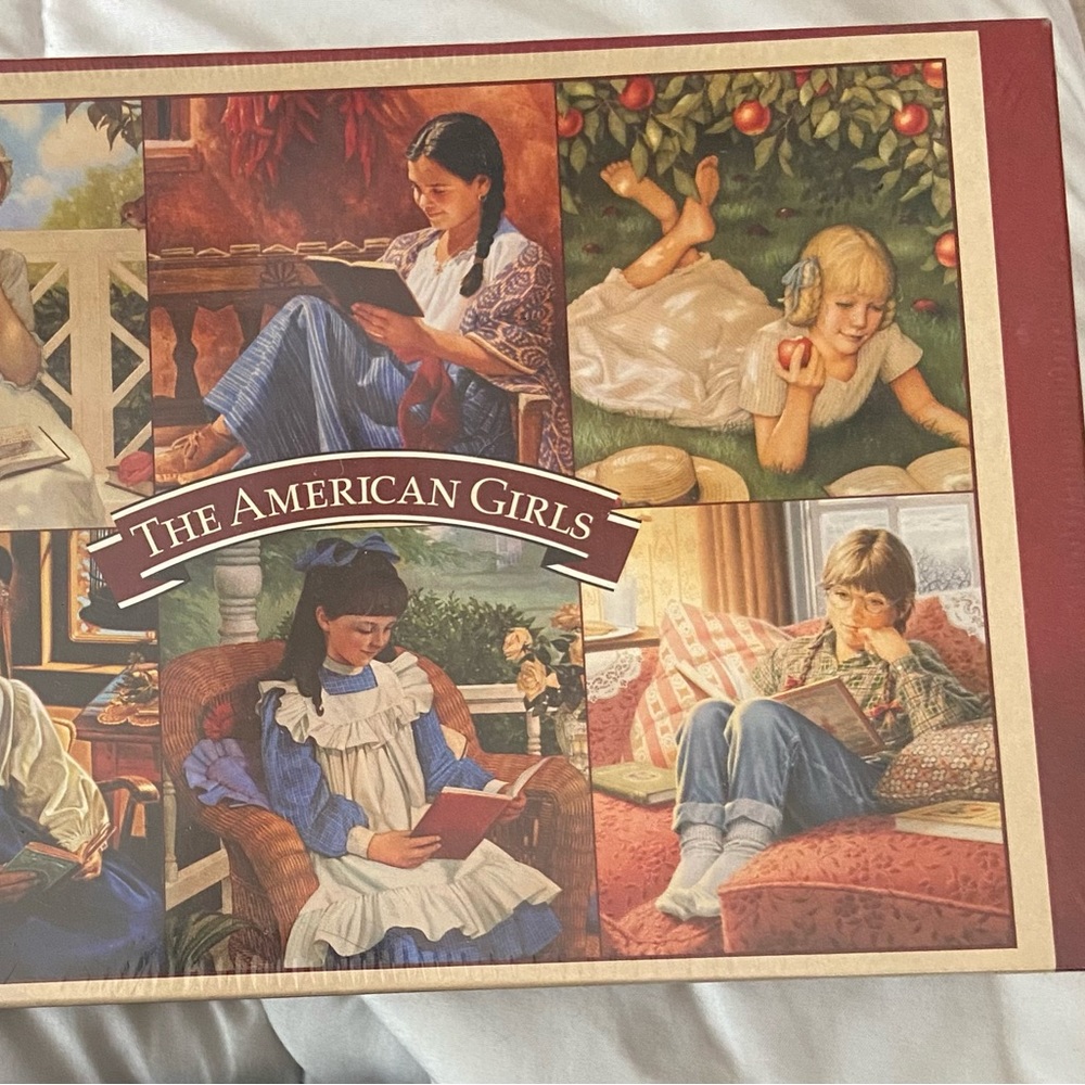 Vintage Rare New In Box With Plastic Still On American Girl Pleasant Co Puzzle - Picture 3 of 7